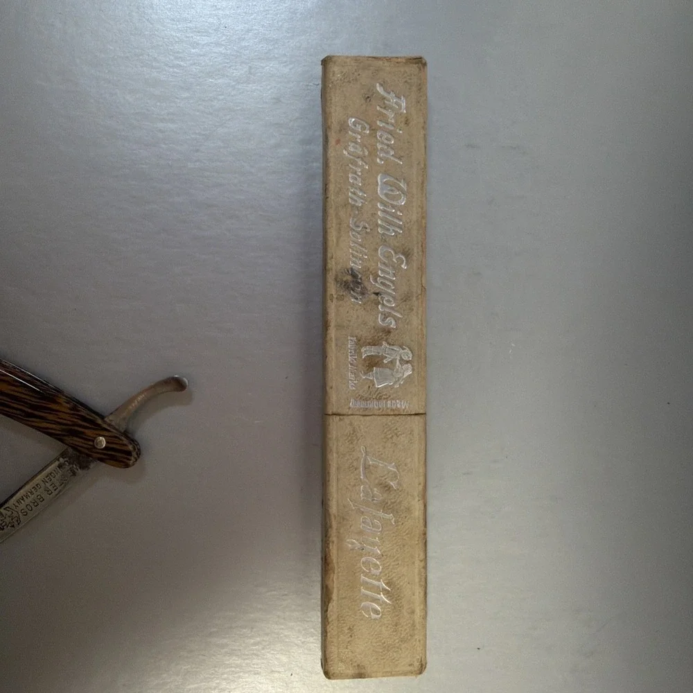 Wester Bros De-Fi 34 Straight Razor in Original Box